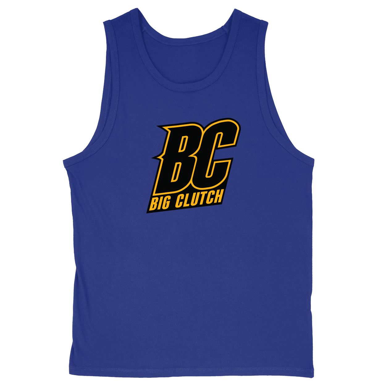 Soft Style Unisex Tank Top - Royal - front***Royal|||Soft Style Unisex Tank Top
