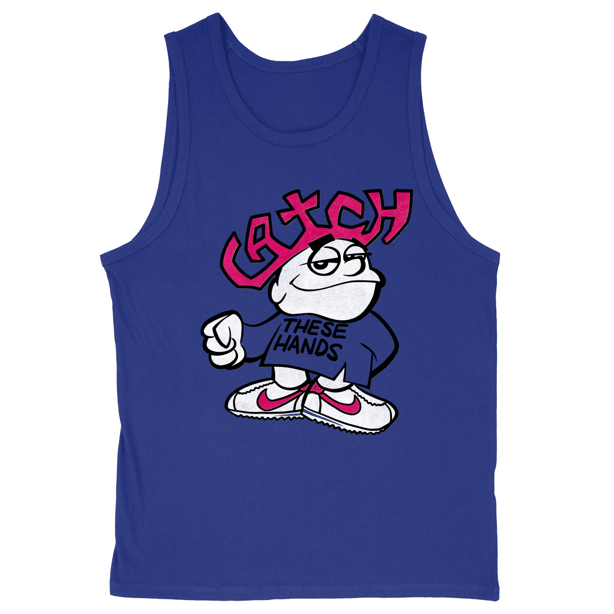 Soft Style Unisex Tank Top - Royal - front