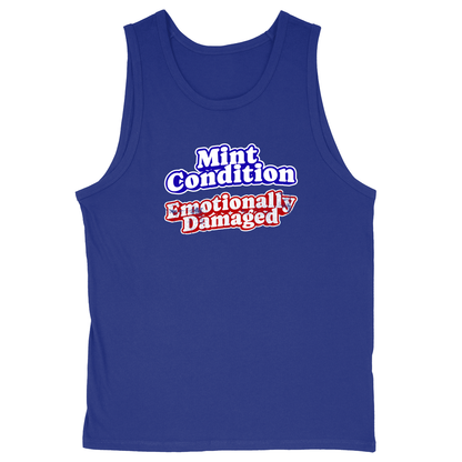Soft Style Unisex Tank Top - Royal - front