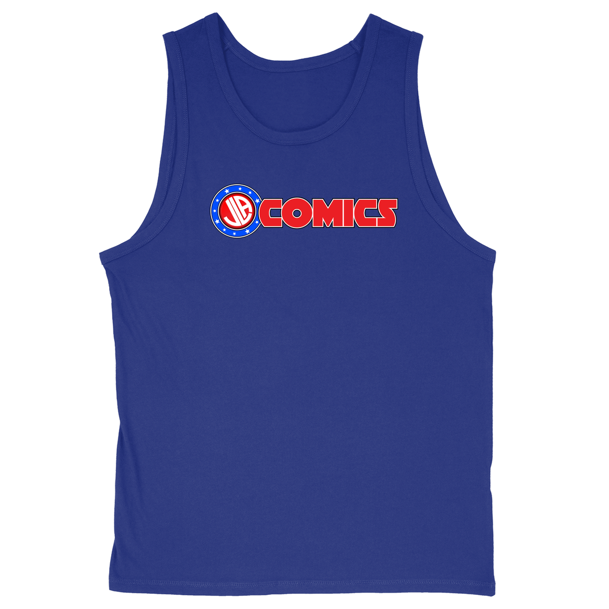 Soft Style Unisex Tank Top - Royal - front