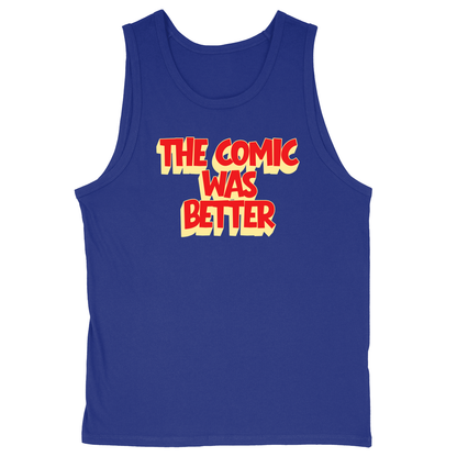 Soft Style Unisex Tank Top - Royal - front