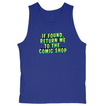 Soft Style Unisex Tank Top - Royal - front