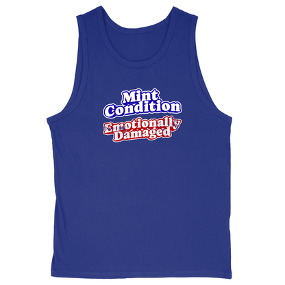 Soft Style Unisex Tank Top - Royal - front