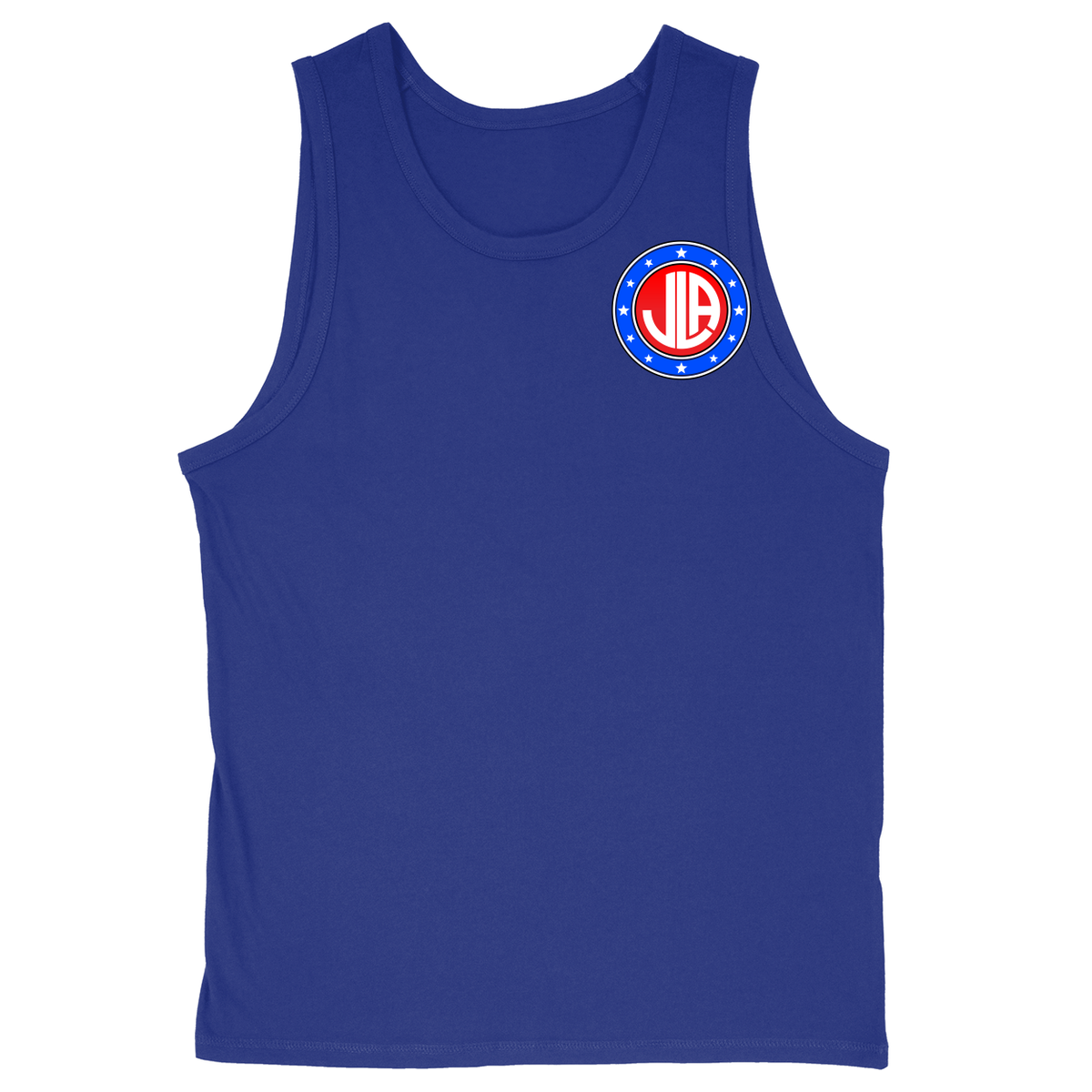 Soft Style Unisex Tank Top - Royal - front***Royal|||Soft Style Unisex Tank Top
