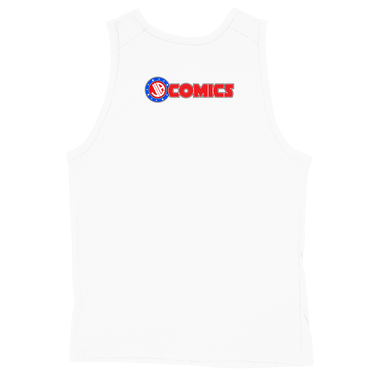 Soft Style Unisex Tank Top - White - back***White|||Soft Style Unisex Tank Top