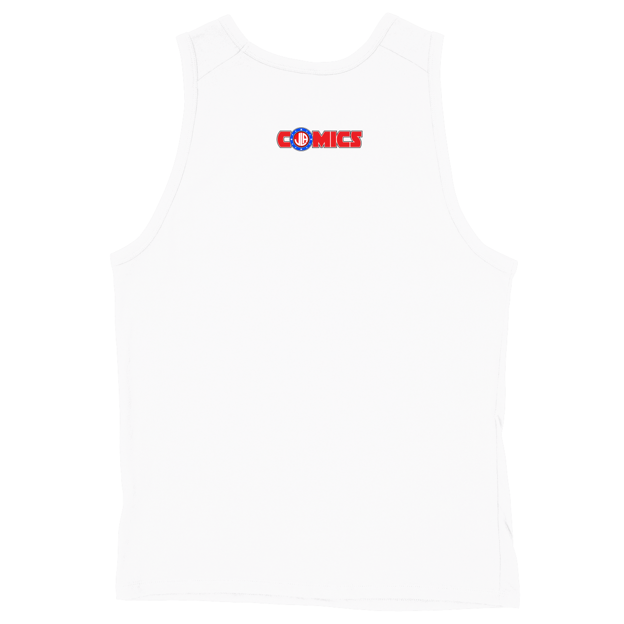 Soft Style Unisex Tank Top - White - back***White|||Soft Style Unisex Tank Top