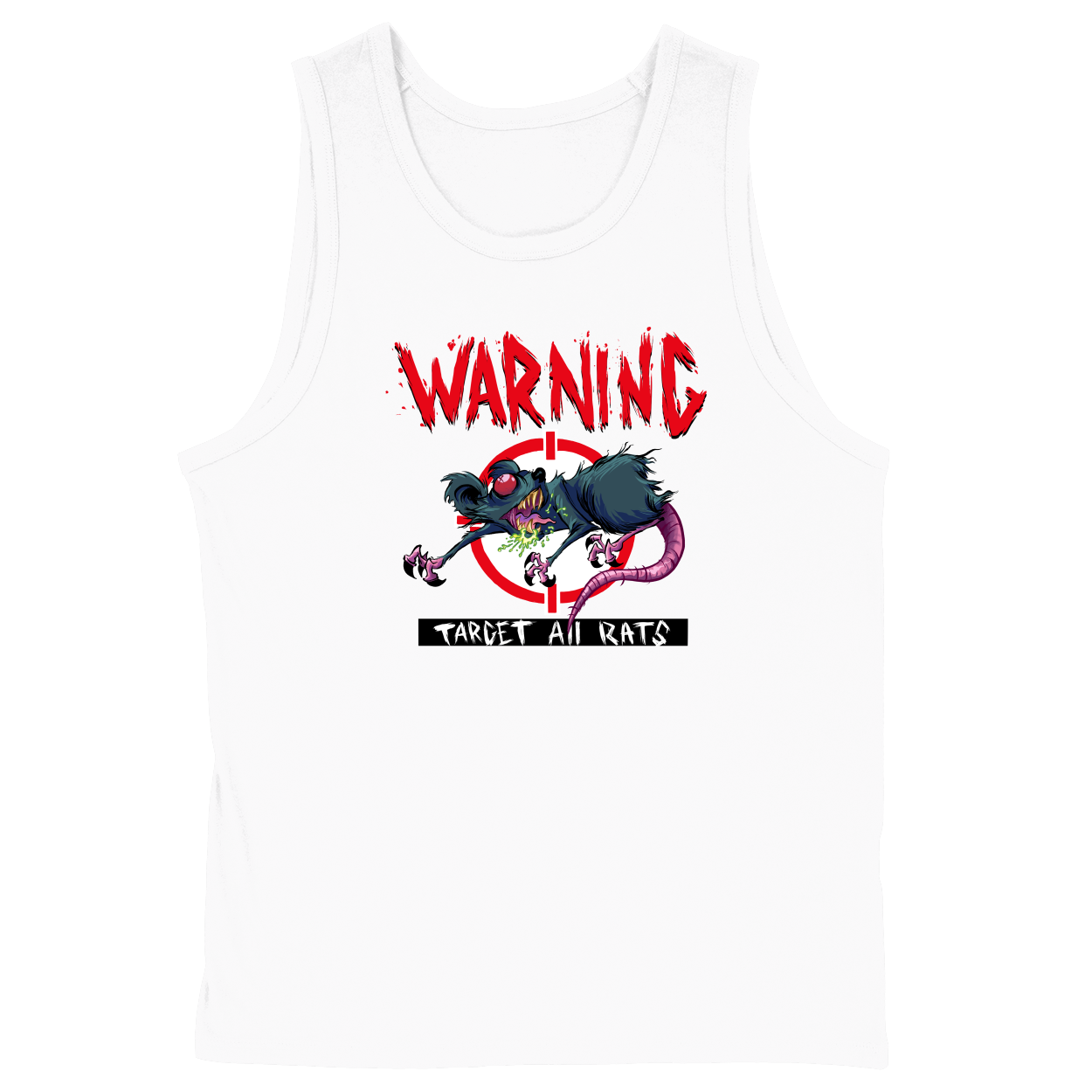 Soft Style Unisex Tank Top - White - front***White|||Soft Style Unisex Tank Top