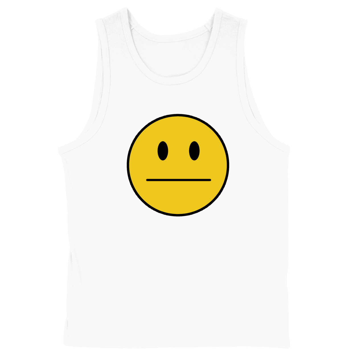 Soft Style Unisex Tank Top - White - front***White|||Soft Style Unisex Tank Top