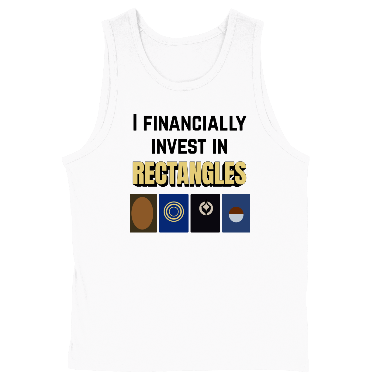 Soft Style Unisex Tank Top - White - front***White|||Soft Style Unisex Tank Top