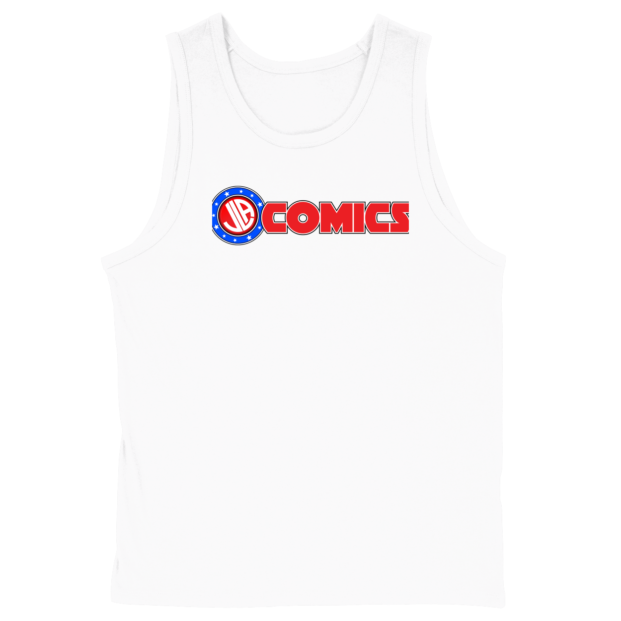 Soft Style Unisex Tank Top - White - front