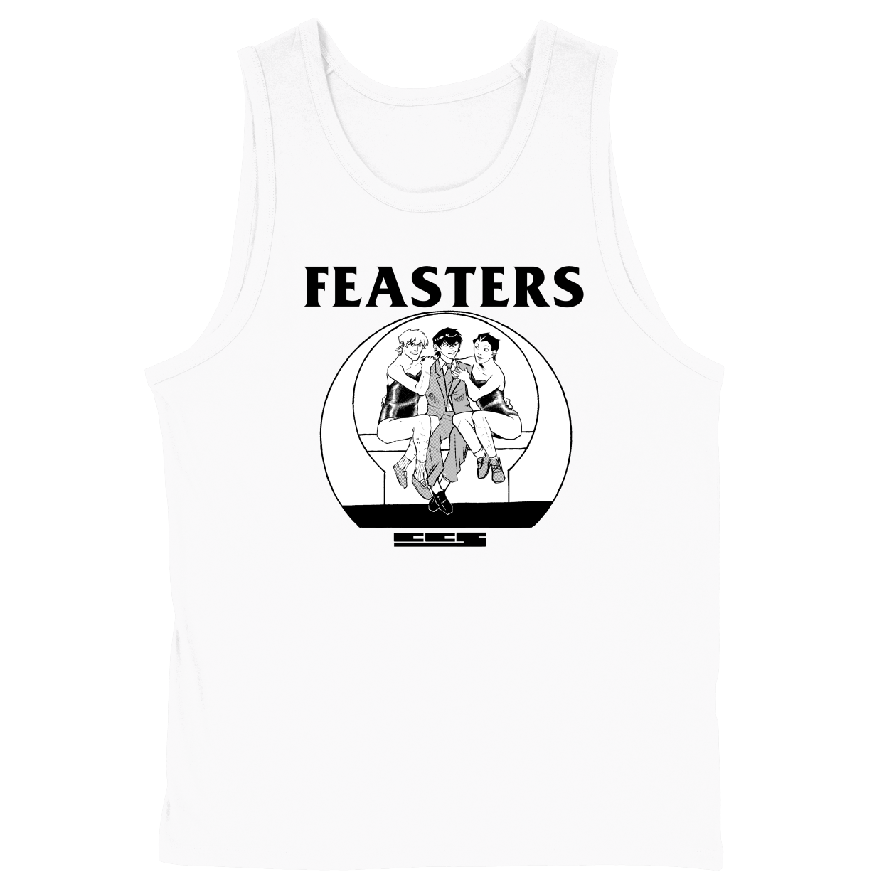 Soft Style Unisex Tank Top - White - front***White|||Soft Style Unisex Tank Top