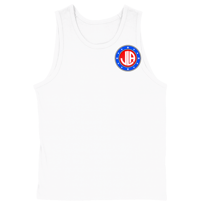 Soft Style Unisex Tank Top - White - front