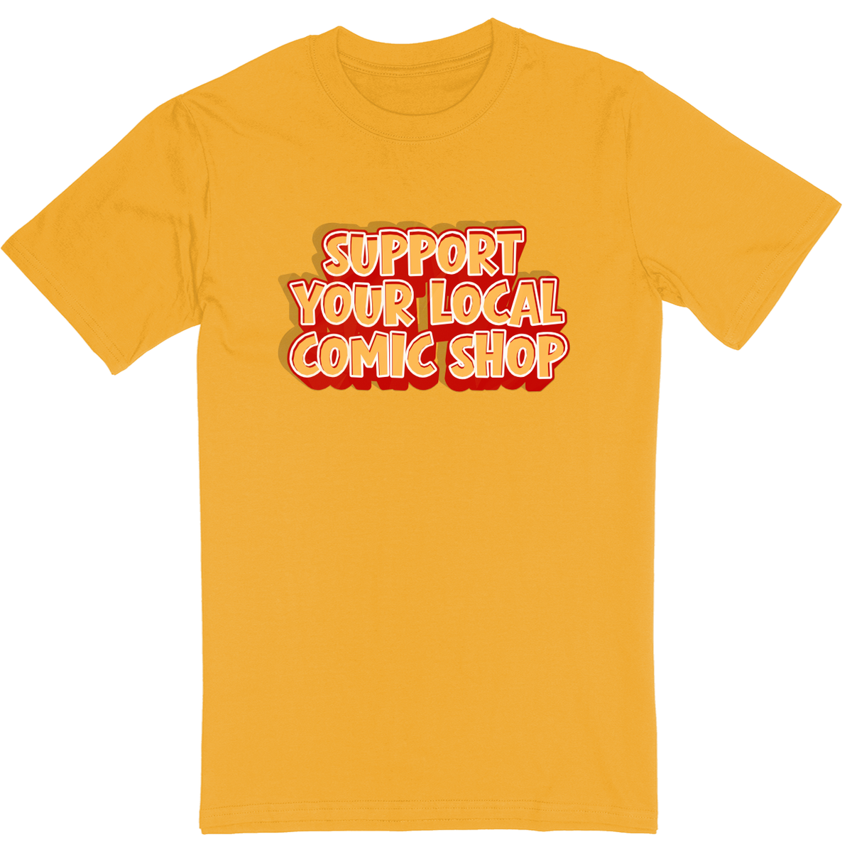 Standard Soft Style Unisex T-Shirt - Athletic Gold - front