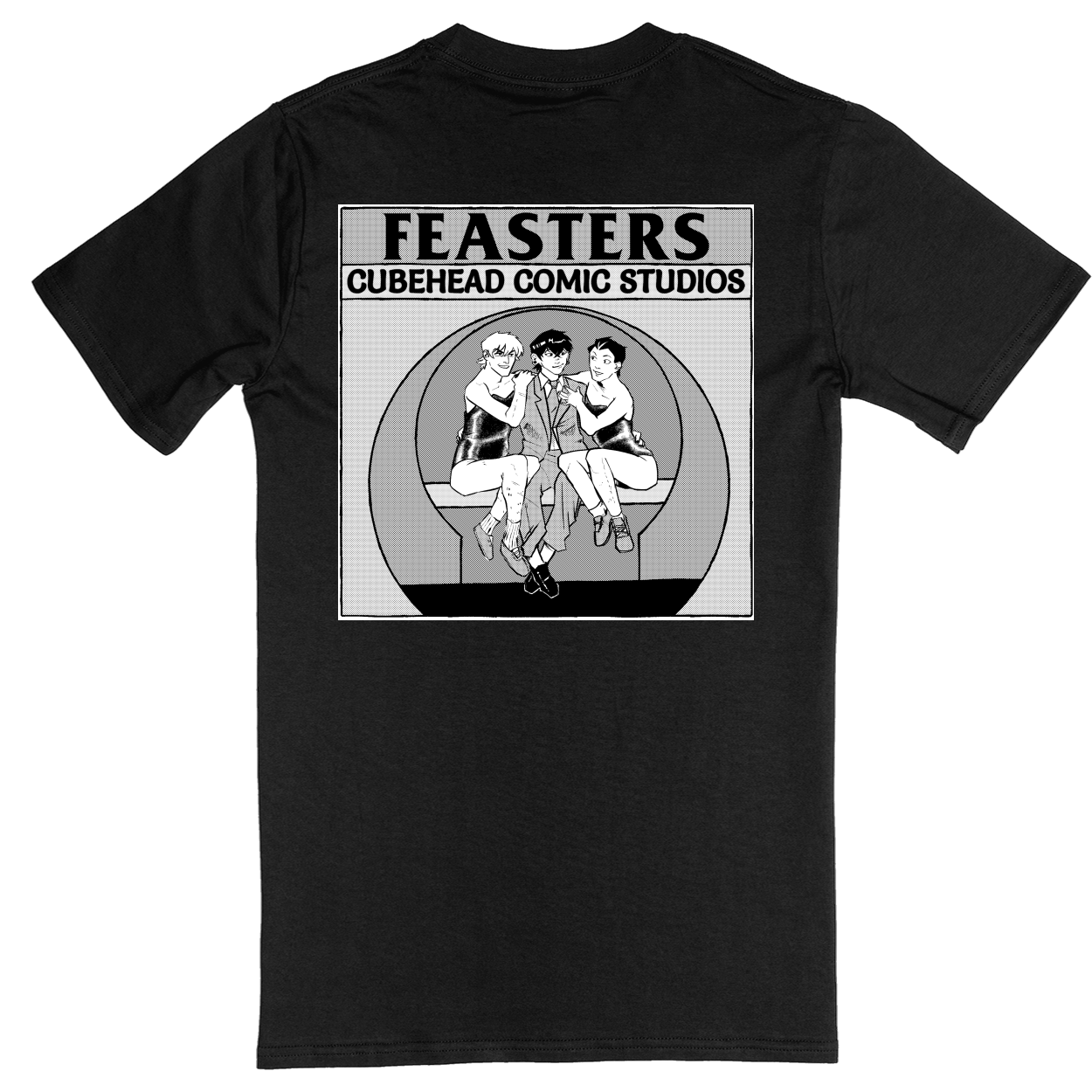 Standard Soft Style Unisex T-Shirt - Black - back