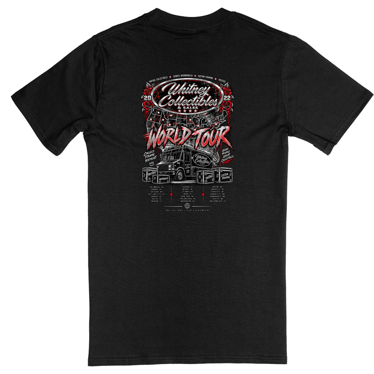 Standard Soft Style Unisex T-Shirt - Black - back
