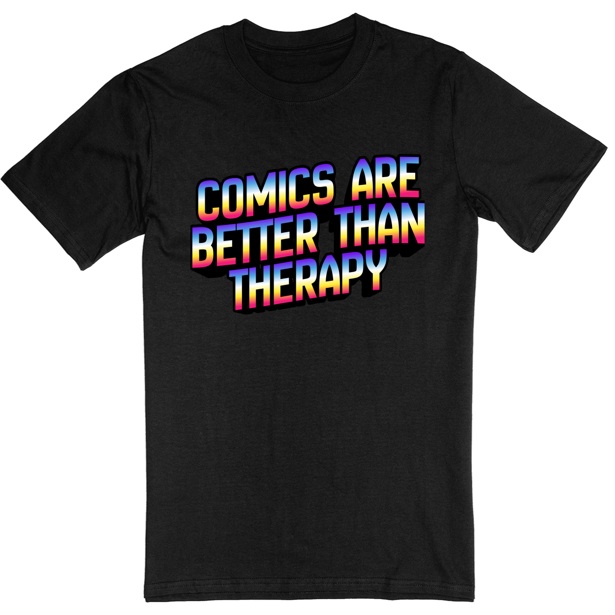 Standard Soft Style Unisex T-Shirt - Black - front