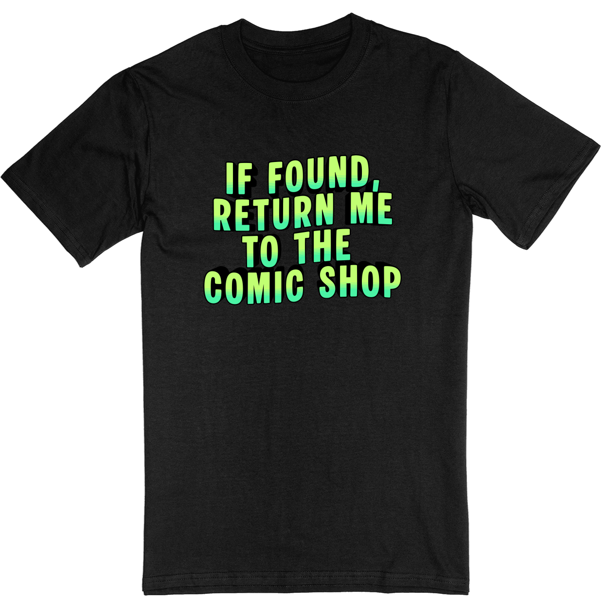 Standard Soft Style Unisex T-Shirt - Black - front***Black|||Standard Soft Style Unisex T-Shirt
