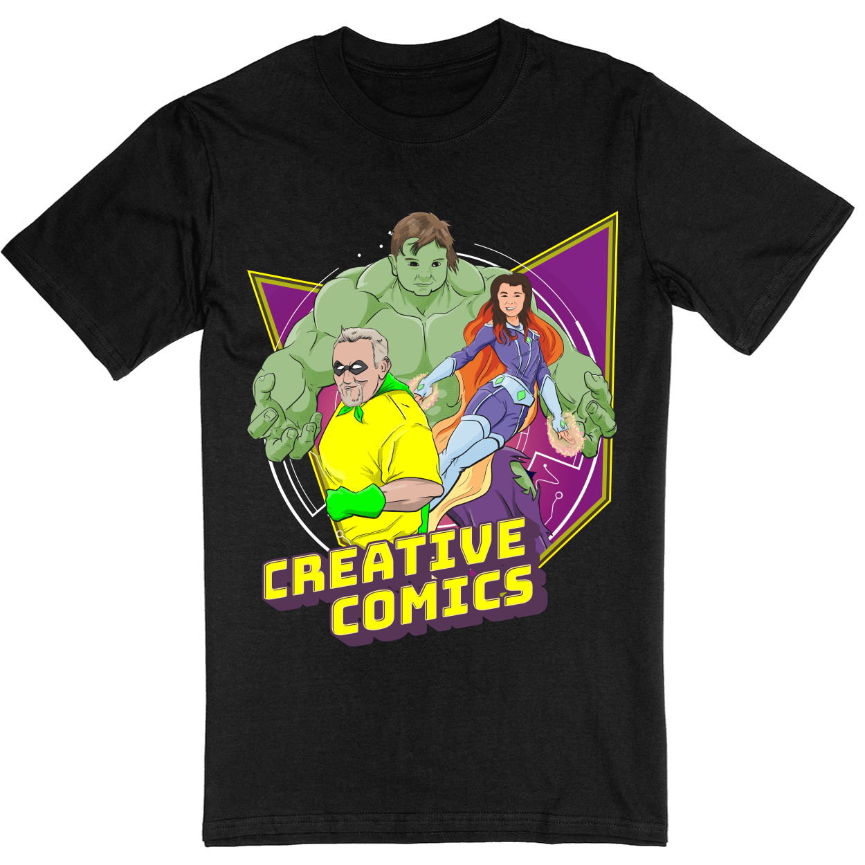Standard Soft Style Unisex T-Shirt - Black - front