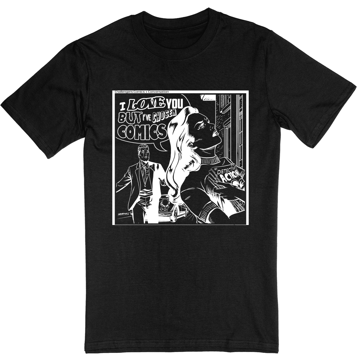 Standard Soft Style Unisex T-Shirt - Black - front***Black|||Standard Soft Style Unisex T-Shirt