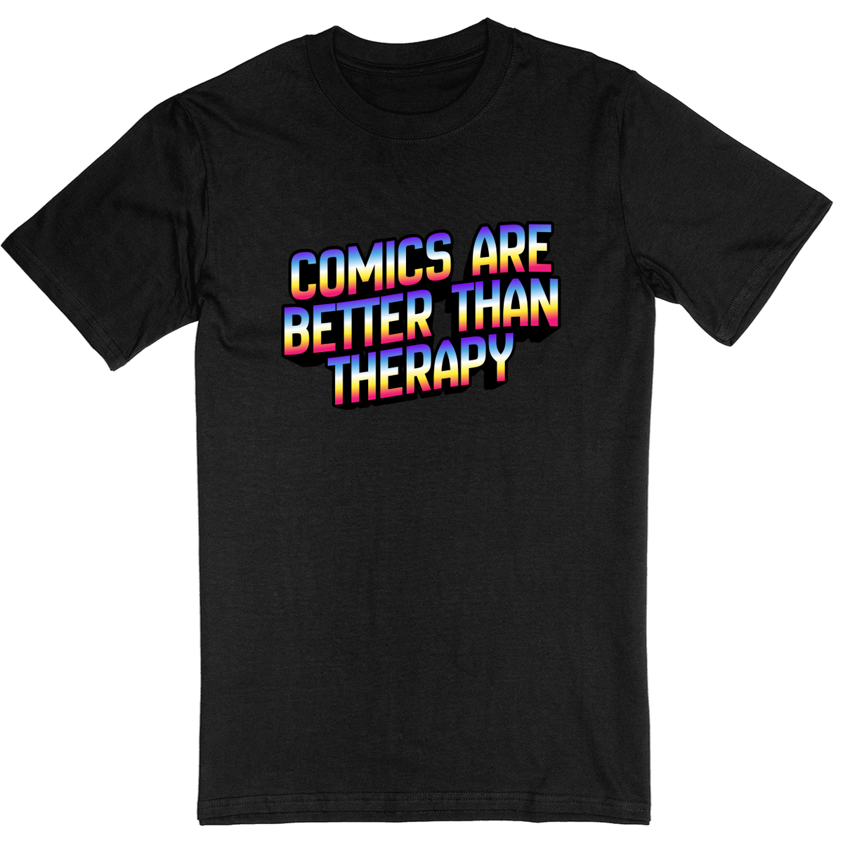 Standard Soft Style Unisex T-Shirt - Black - front