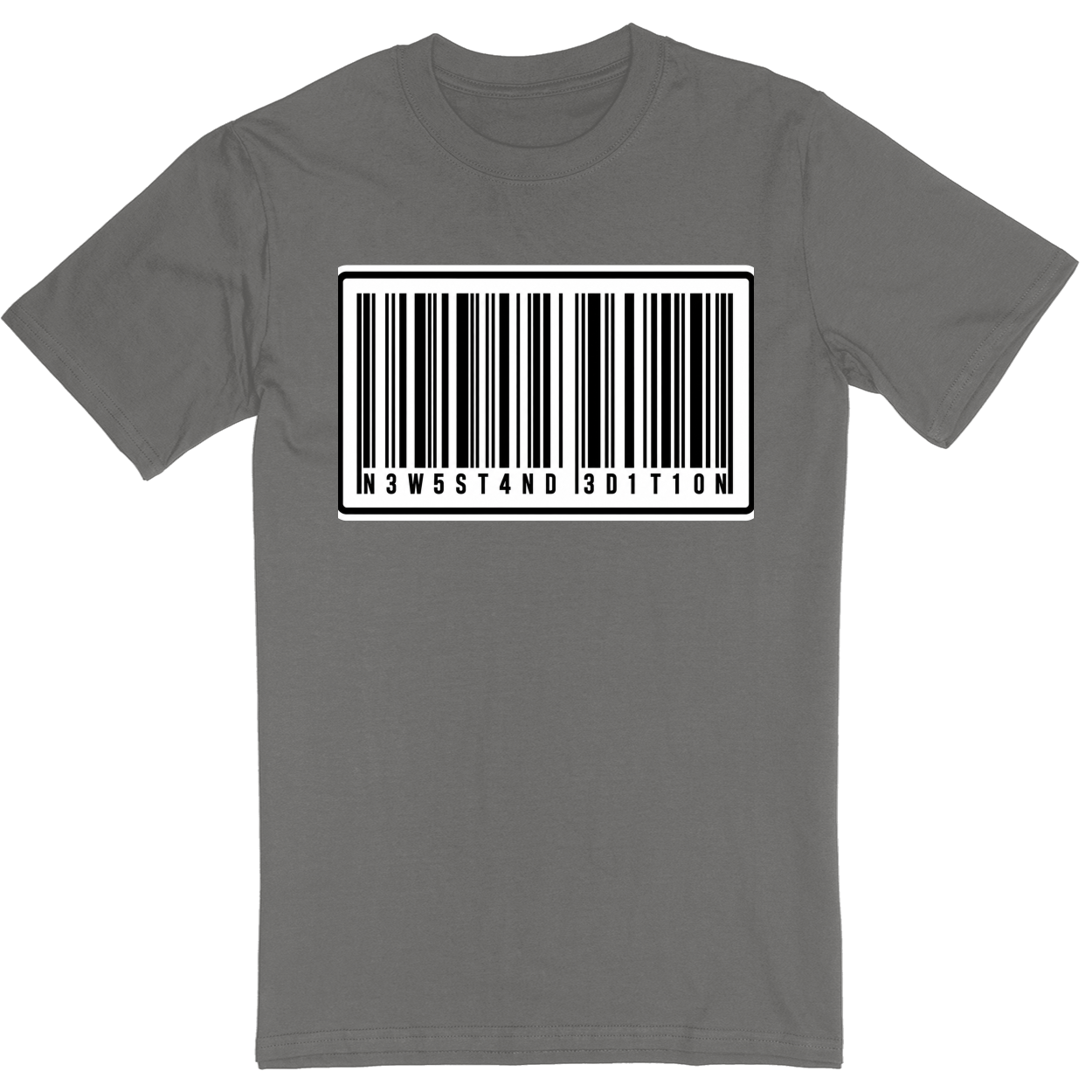 Standard Soft Style Unisex T-Shirt - Charcoal - front***Charcoal|||Standard Soft Style Unisex T-Shirt