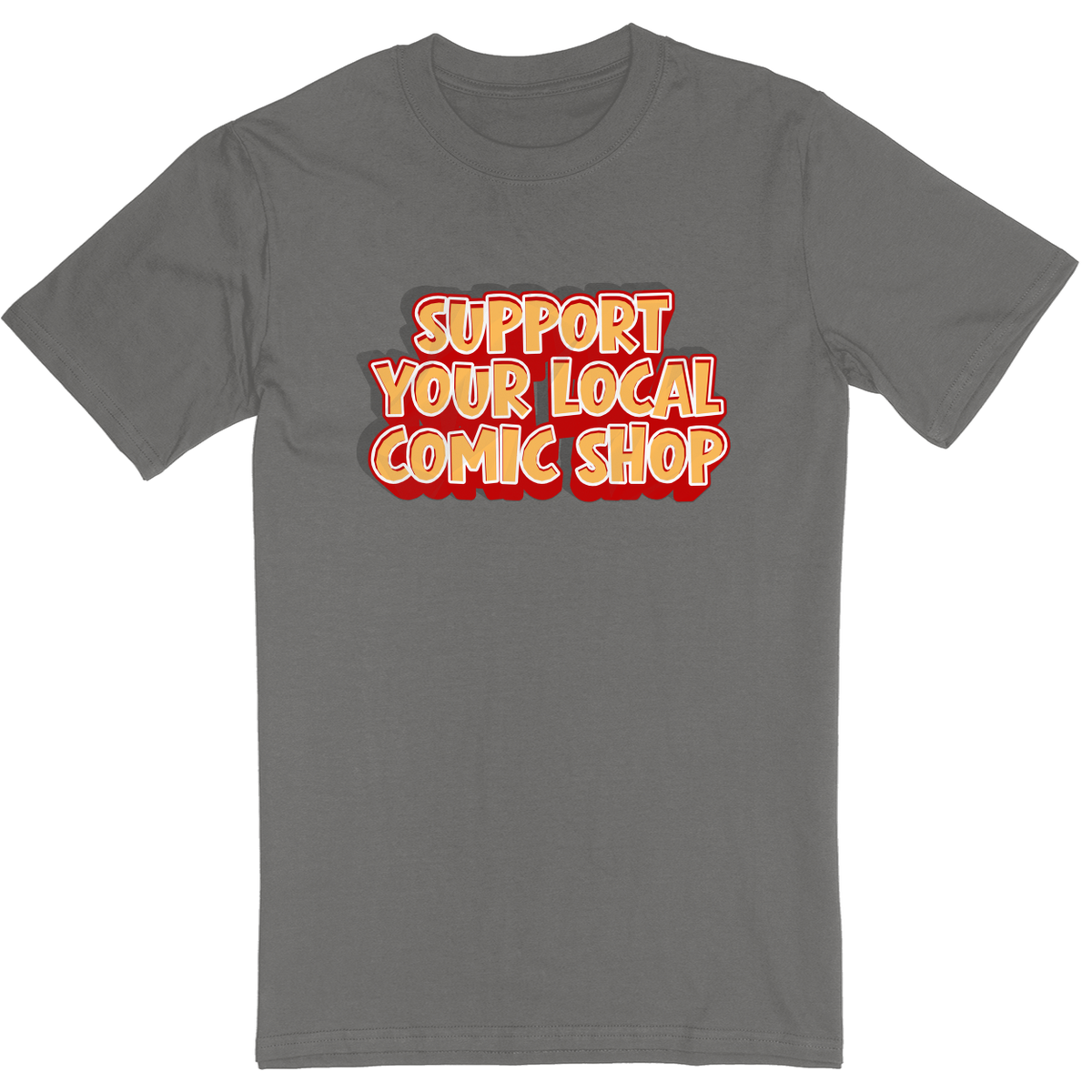 Standard Soft Style Unisex T-Shirt - Charcoal - front***Charcoal|||Standard Soft Style Unisex T-Shirt