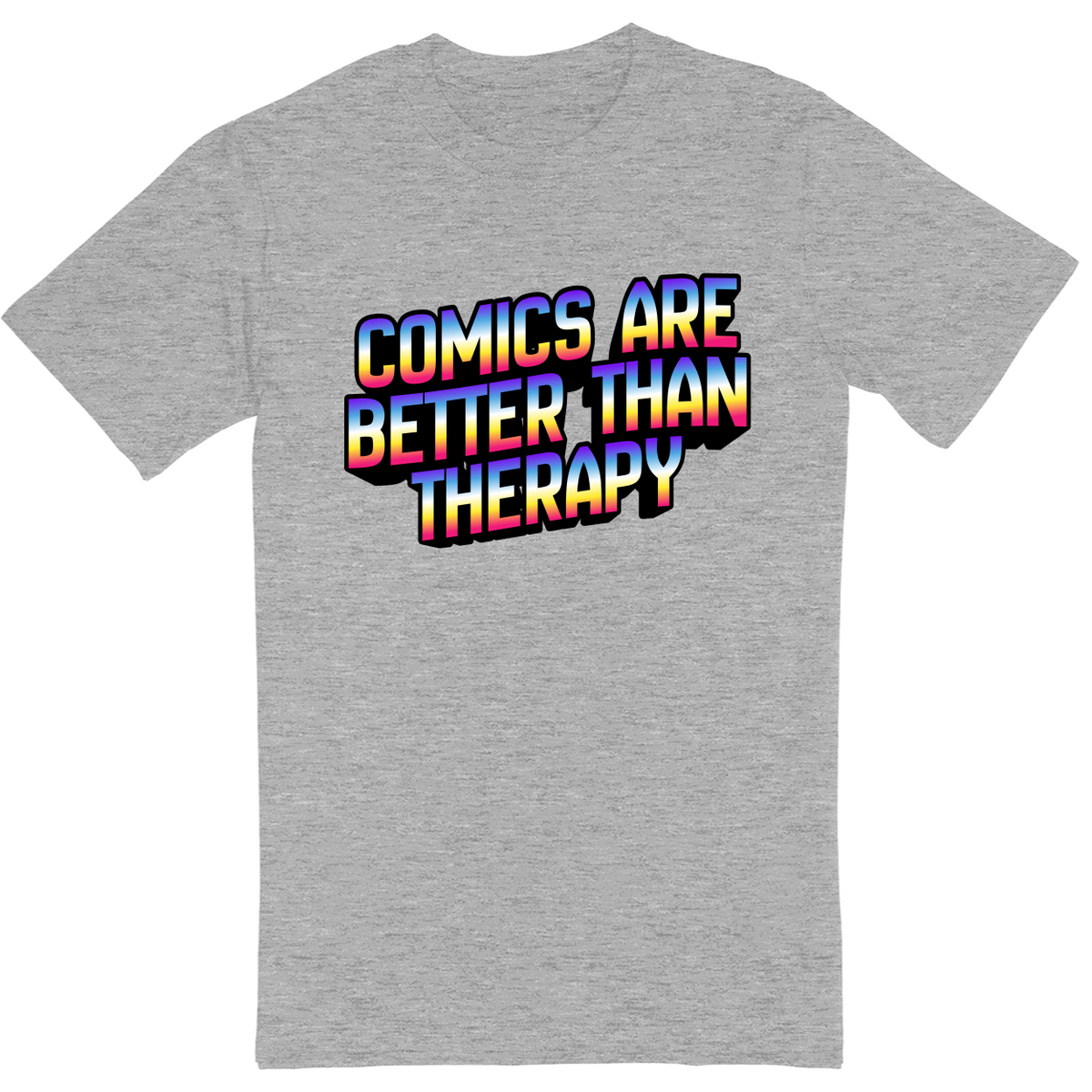 Standard Soft Style Unisex T-Shirt - Heather Grey - front***Heather Grey|||Standard Soft Style Unisex T-Shirt