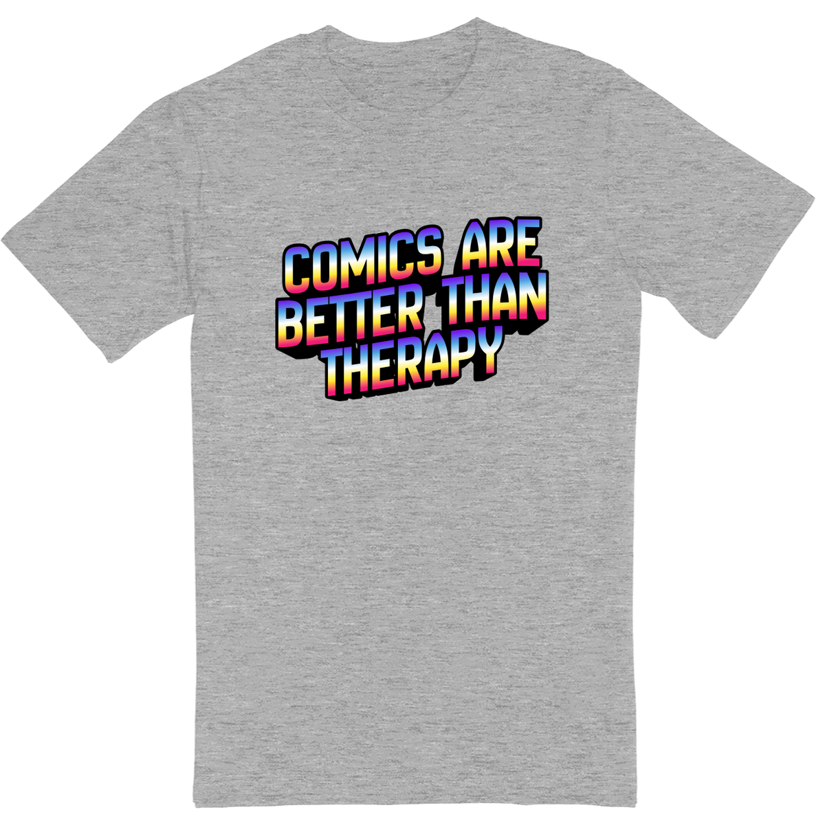Standard Soft Style Unisex T-Shirt - Heather Grey - front
