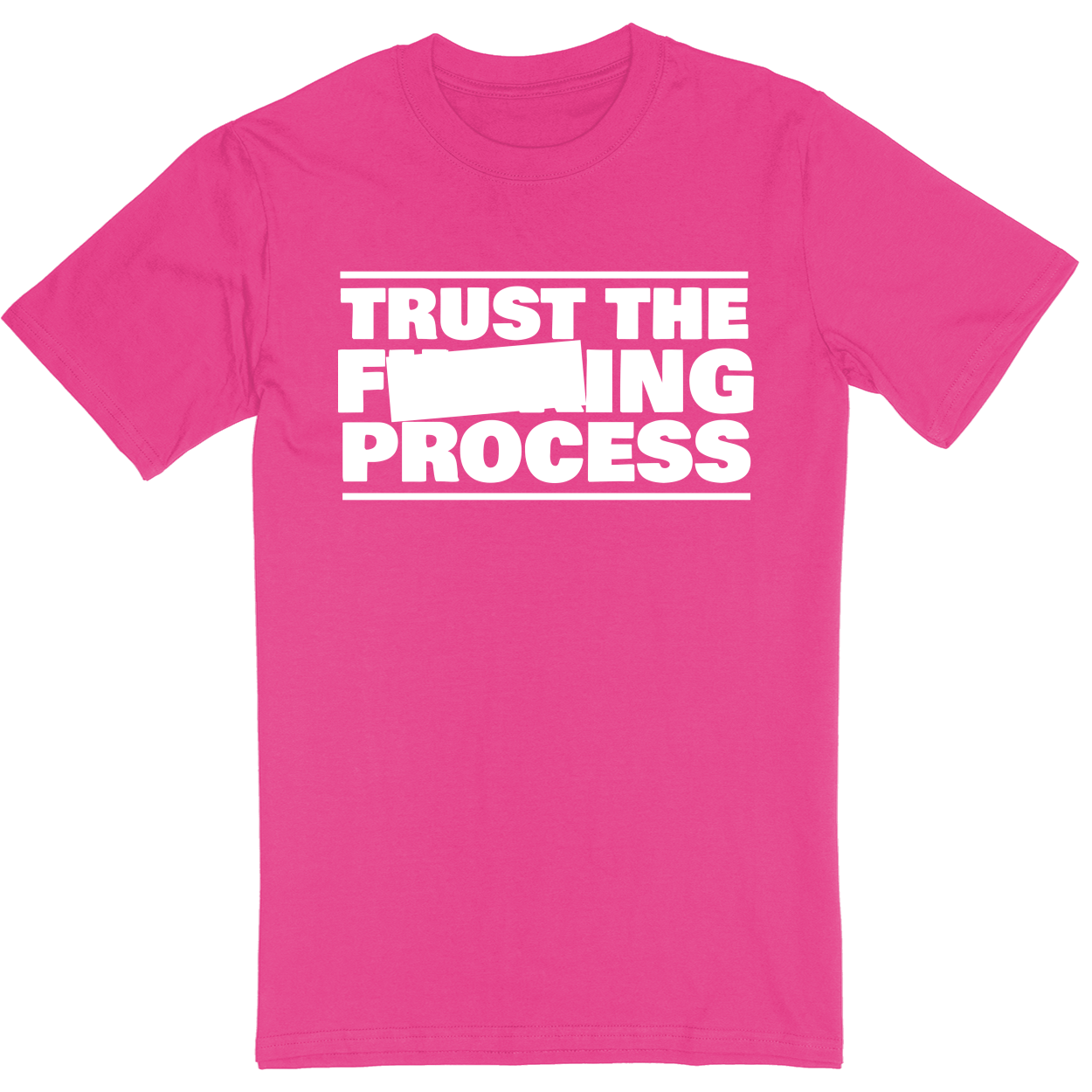 Standard Soft Style Unisex T-Shirt - Hot Pink - front