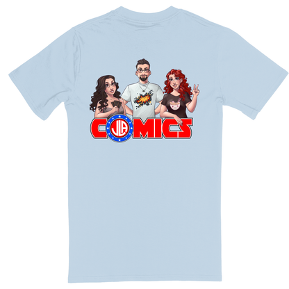 Standard Soft Style Unisex T-Shirt - Light Blue - back