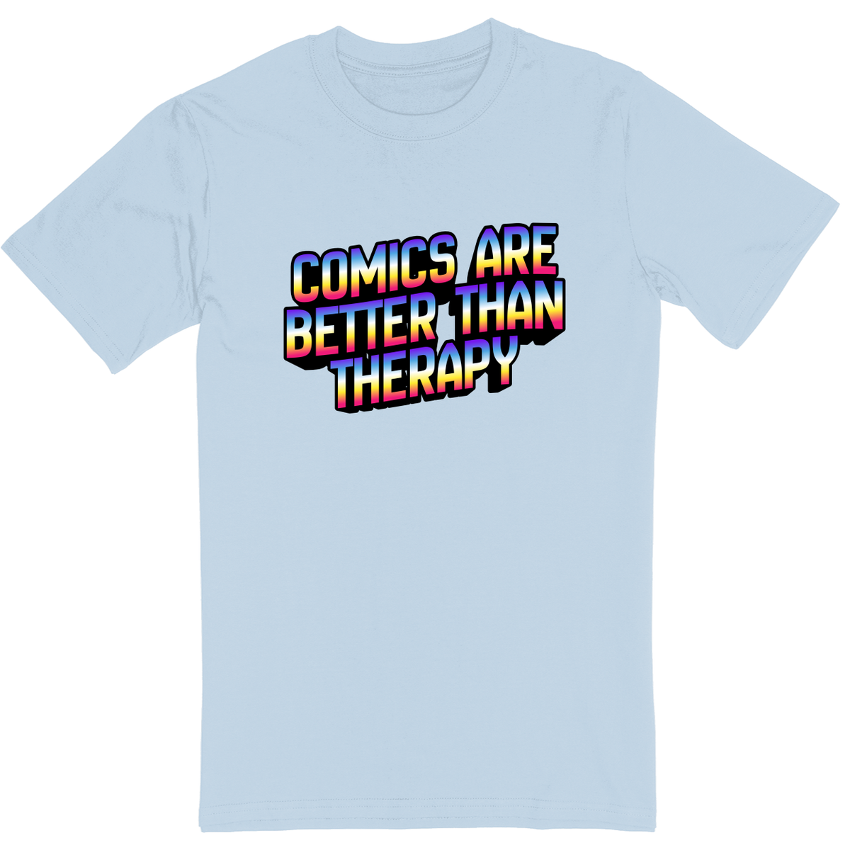 Standard Soft Style Unisex T-Shirt - Light Blue - front