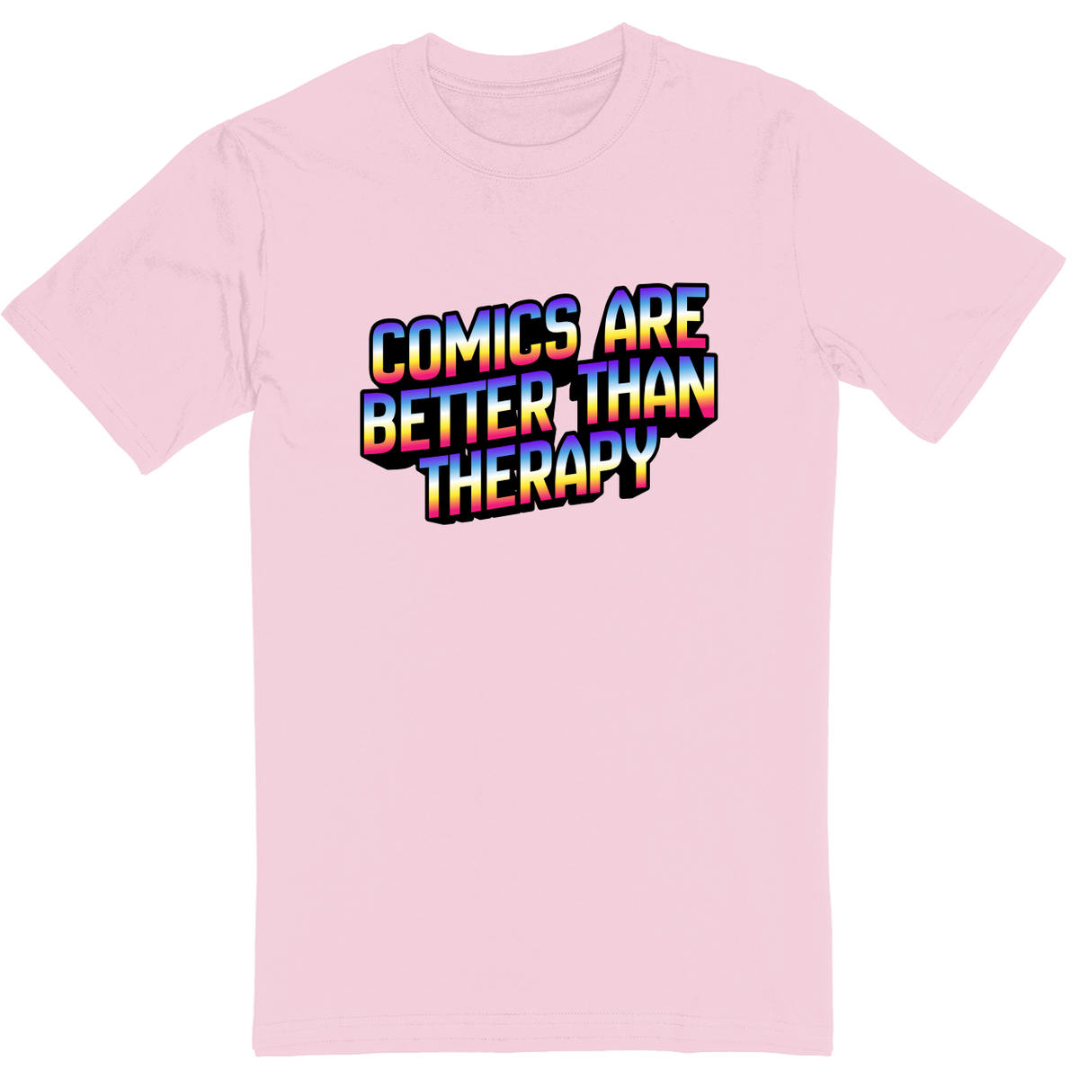 Standard Soft Style Unisex T-Shirt - Light Pink - front