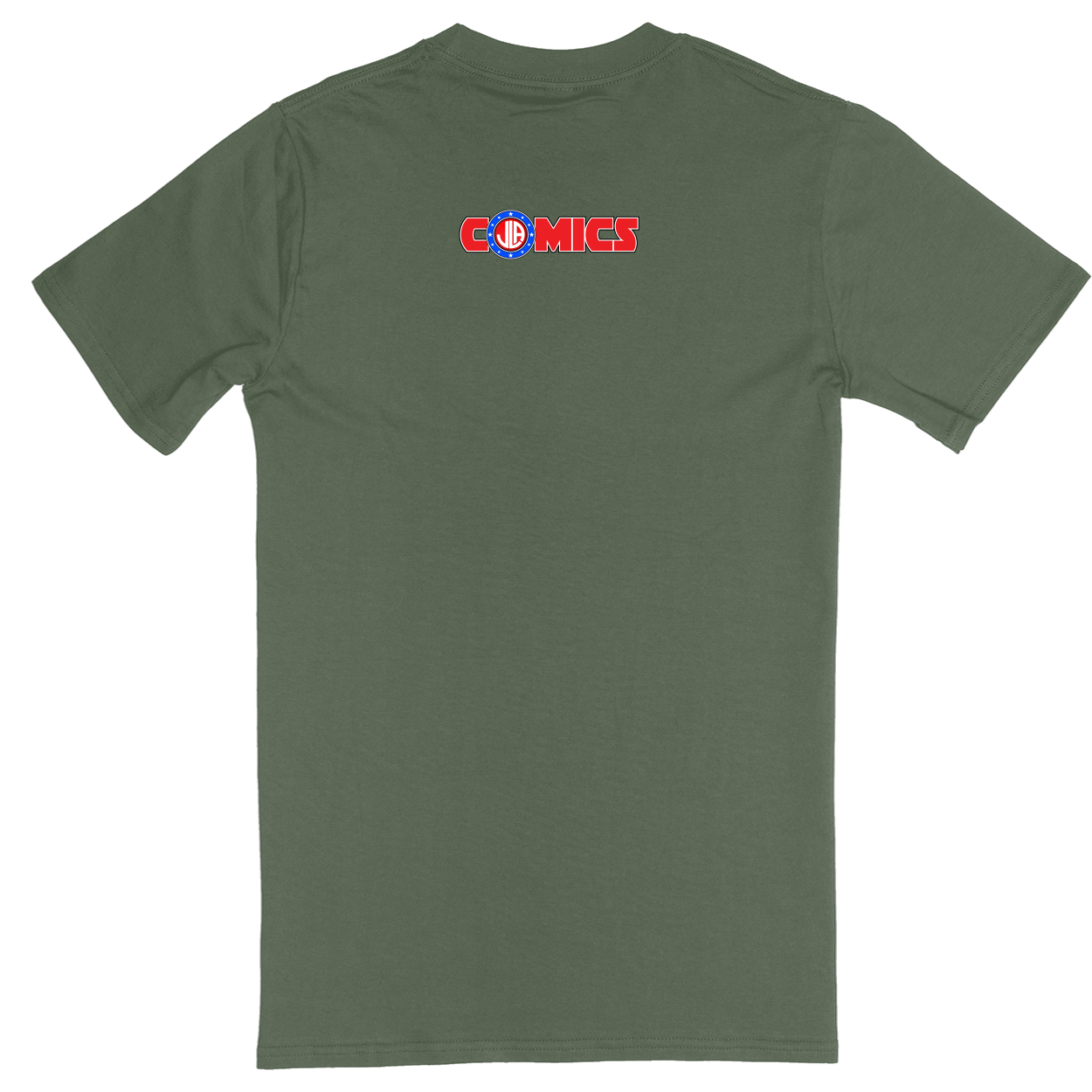 Standard Soft Style Unisex T-Shirt - Military Green - back***Military Green|||Standard Soft Style Unisex T-Shirt