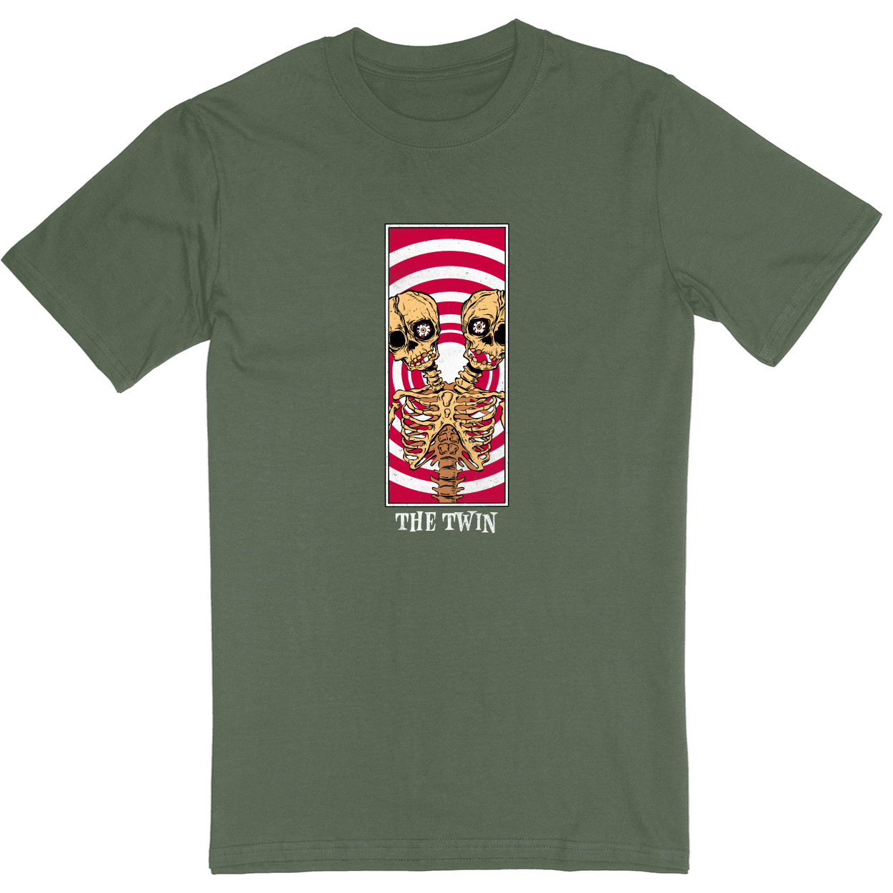 Standard Soft Style Unisex T-Shirt - Military Green - front***Military Green|||Standard Soft Style Unisex T-Shirt