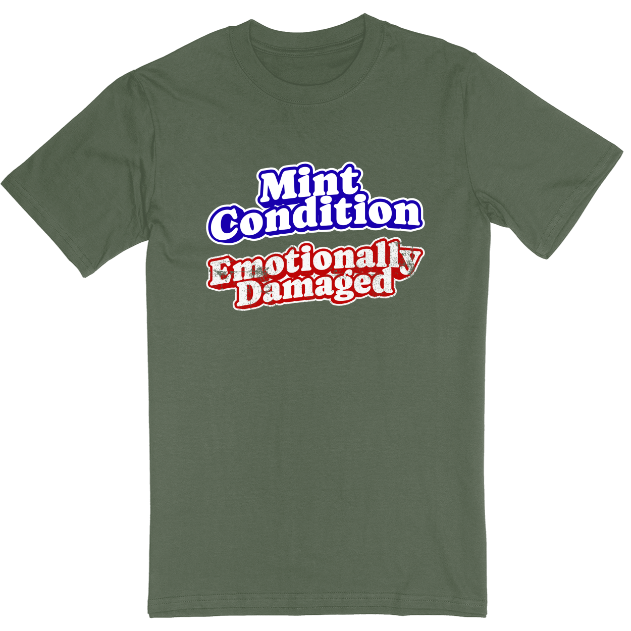 Standard Soft Style Unisex T-Shirt - Military Green - front