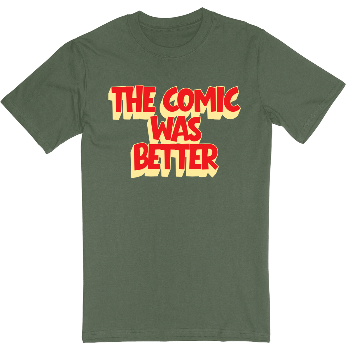 Standard Soft Style Unisex T-Shirt - Military Green - front