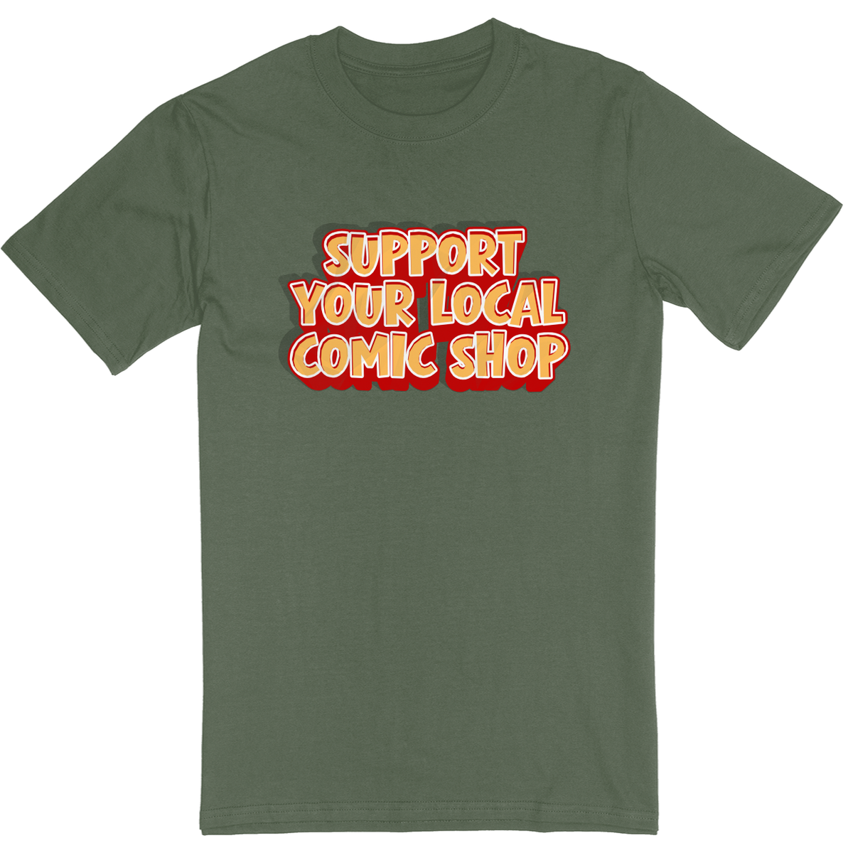Standard Soft Style Unisex T-Shirt - Military Green - front