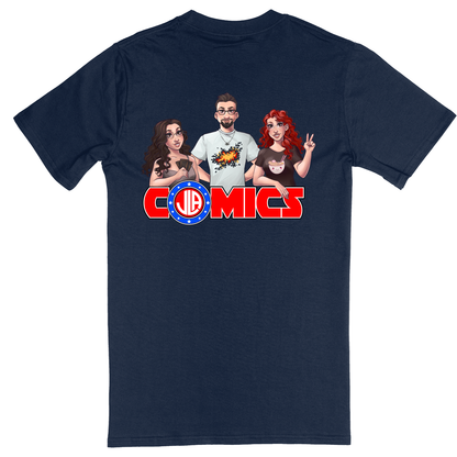Standard Soft Style Unisex T-Shirt - Navy - back