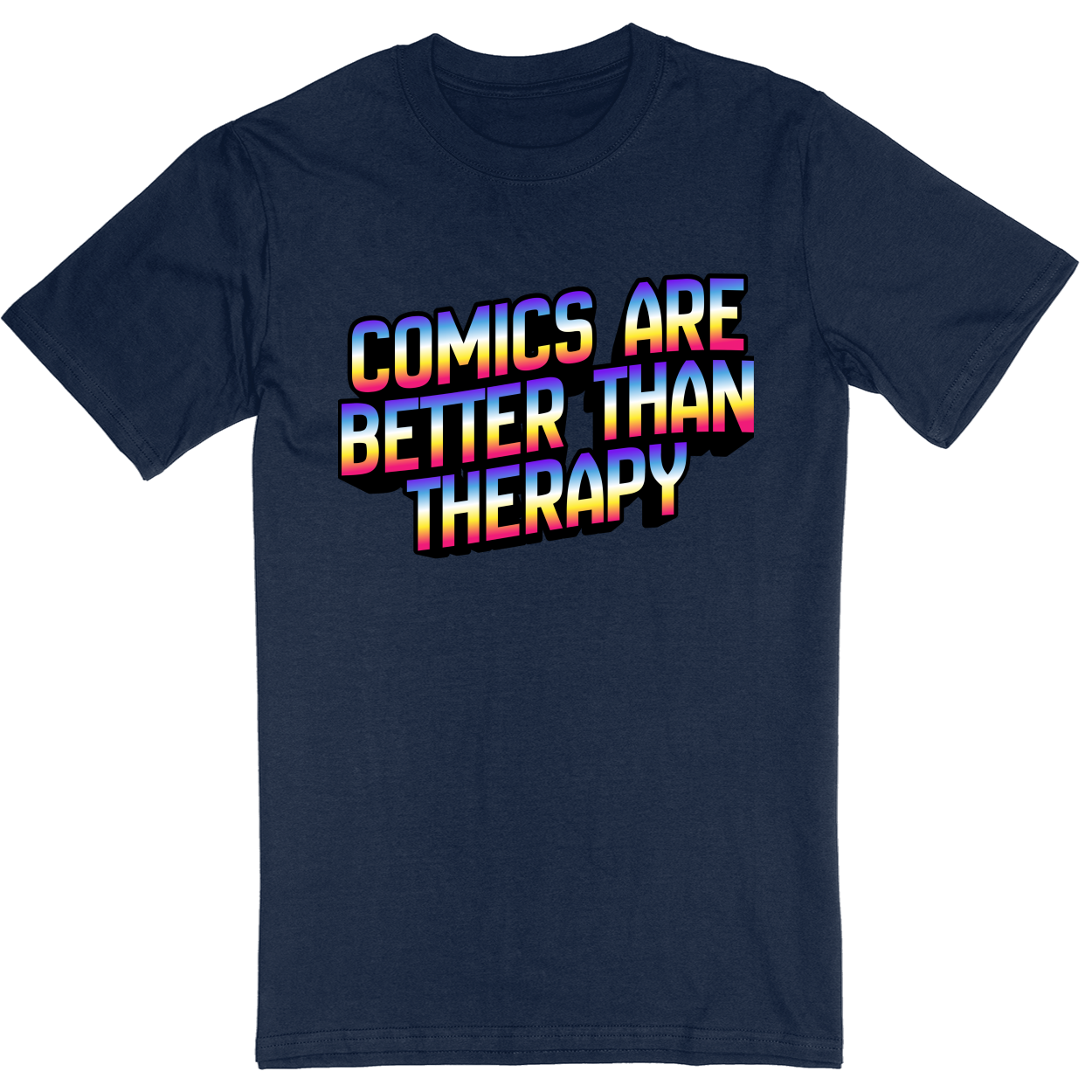 Standard Soft Style Unisex T-Shirt - Navy - front