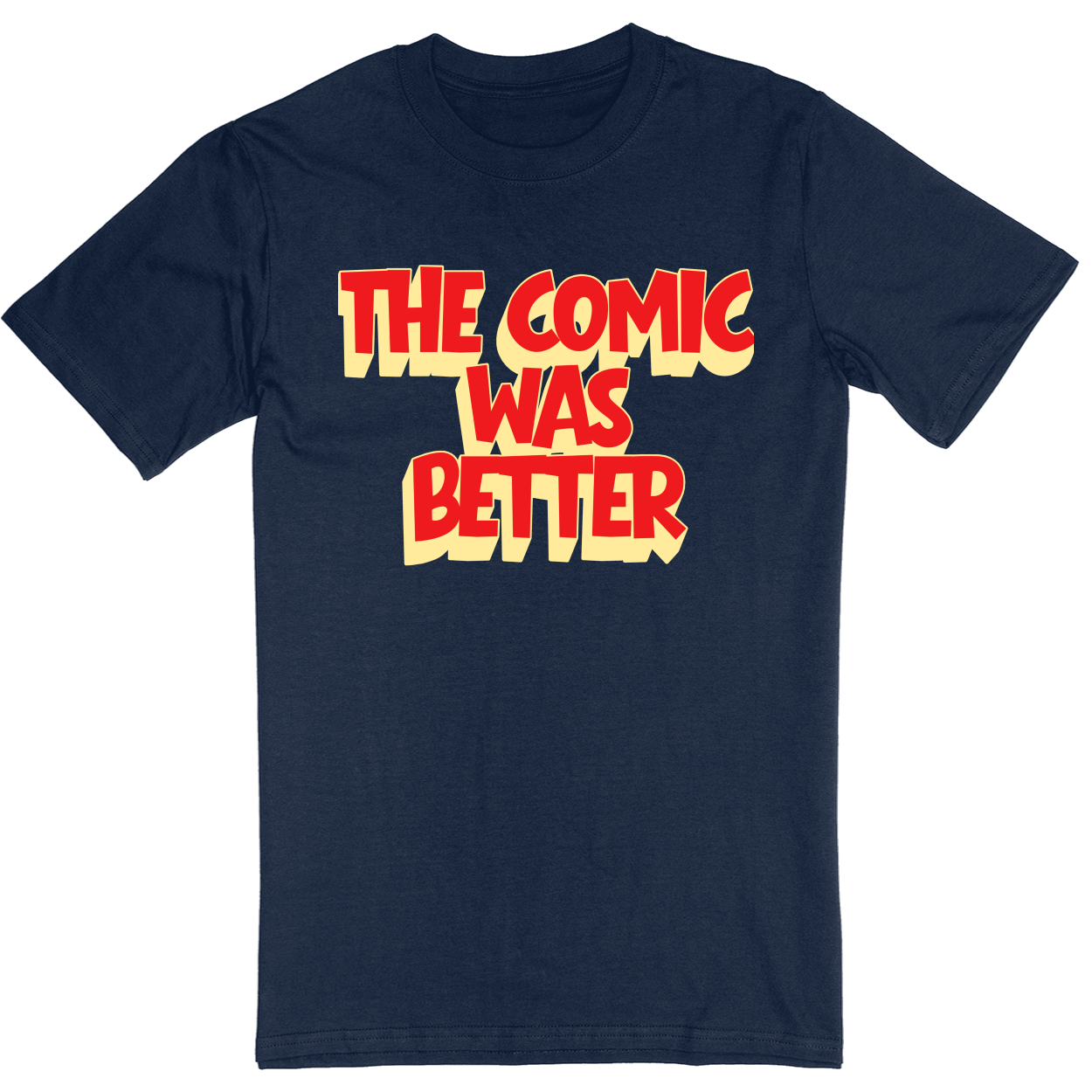 Standard Soft Style Unisex T-Shirt - Navy - front***Navy|||Standard Soft Style Unisex T-Shirt