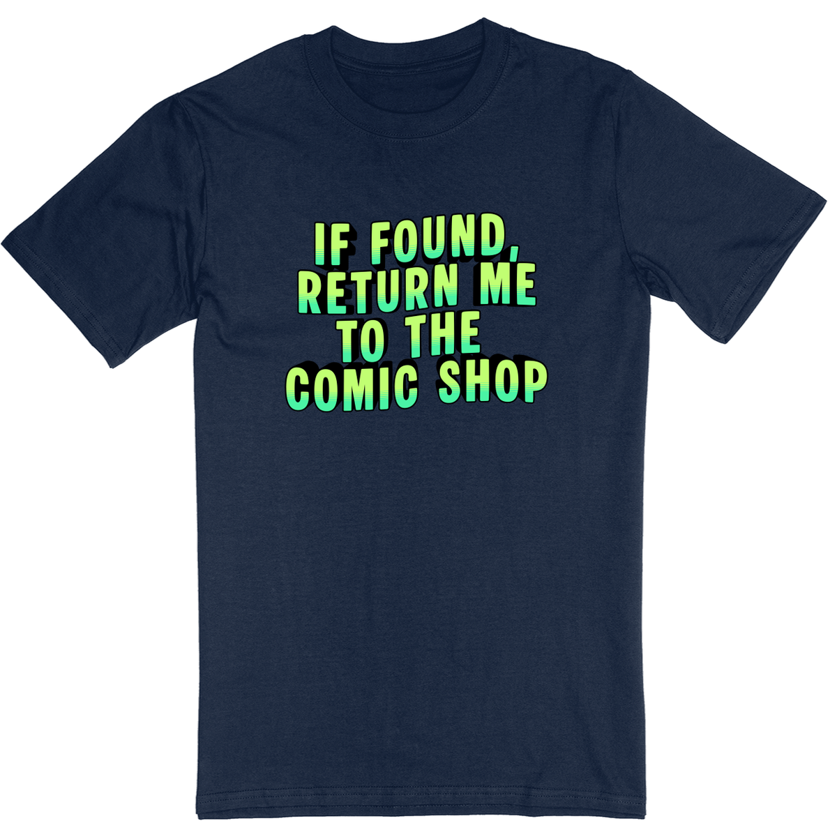 Standard Soft Style Unisex T-Shirt - Navy - front***Navy|||Standard Soft Style Unisex T-Shirt