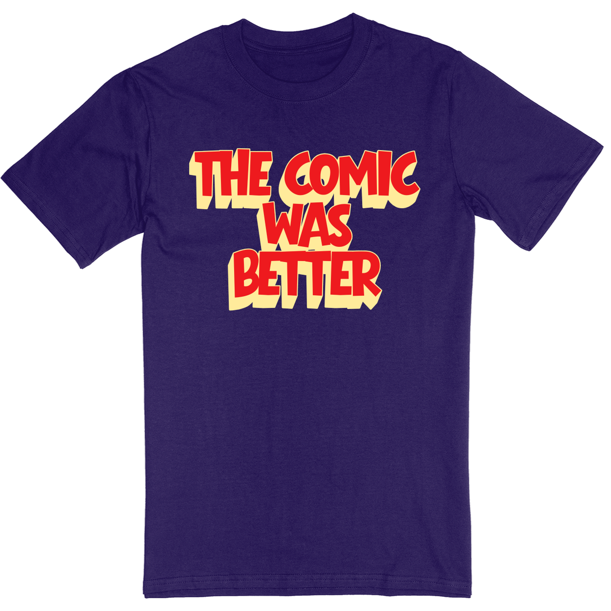 Standard Soft Style Unisex T-Shirt - Purple - front