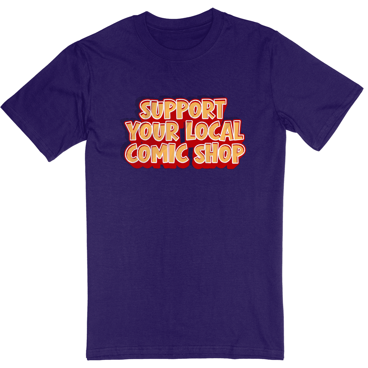 Standard Soft Style Unisex T-Shirt - Purple - front