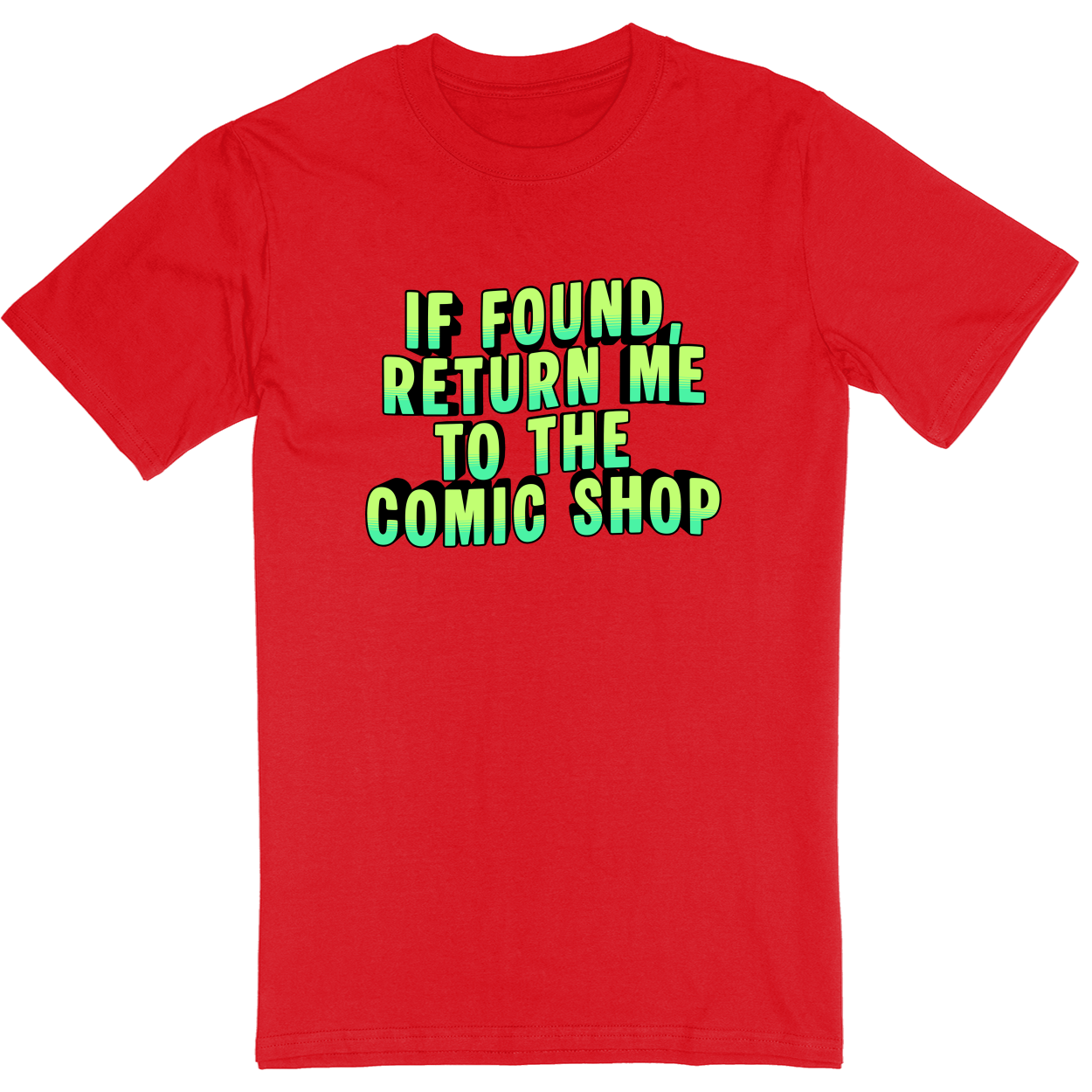 Standard Soft Style Unisex T-Shirt - Red - front