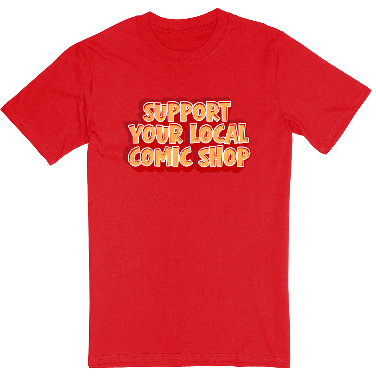 Standard Soft Style Unisex T-Shirt - Red - front***Red|||Standard Soft Style Unisex T-Shirt