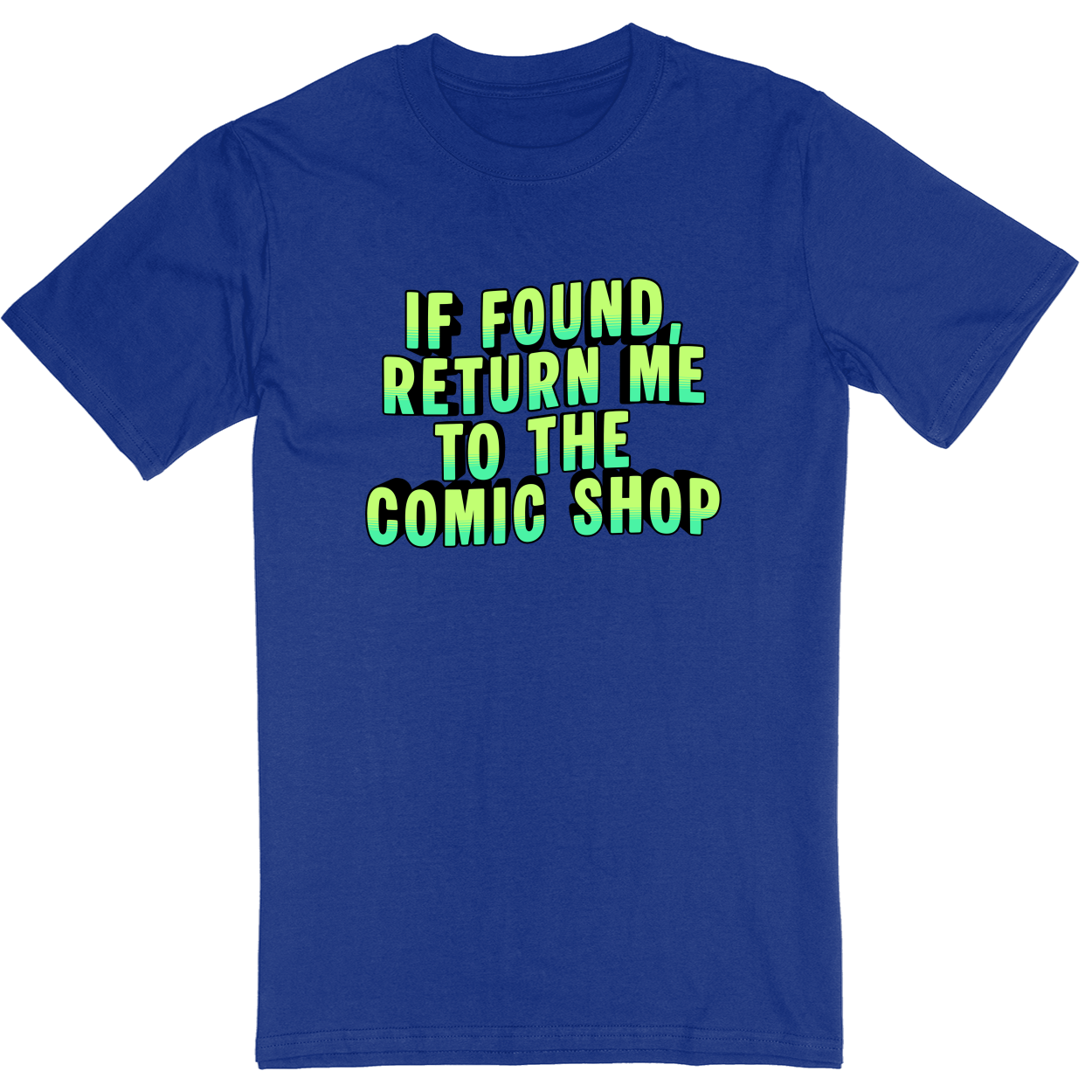 Standard Soft Style Unisex T-Shirt - Royal - front