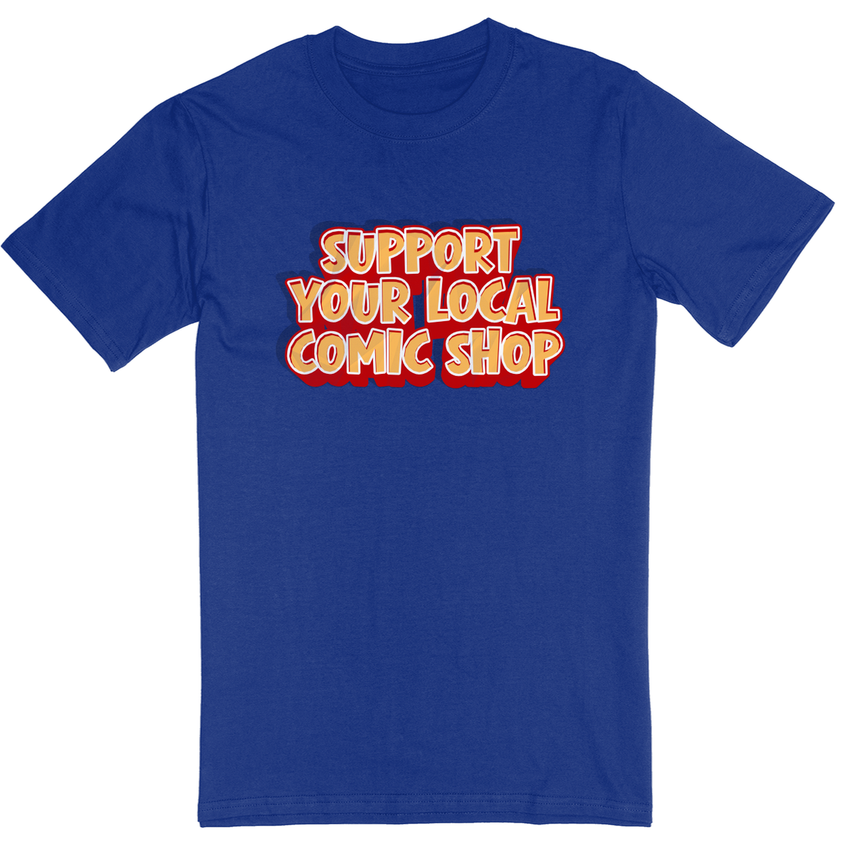 Standard Soft Style Unisex T-Shirt - Royal - front***Royal|||Standard Soft Style Unisex T-Shirt