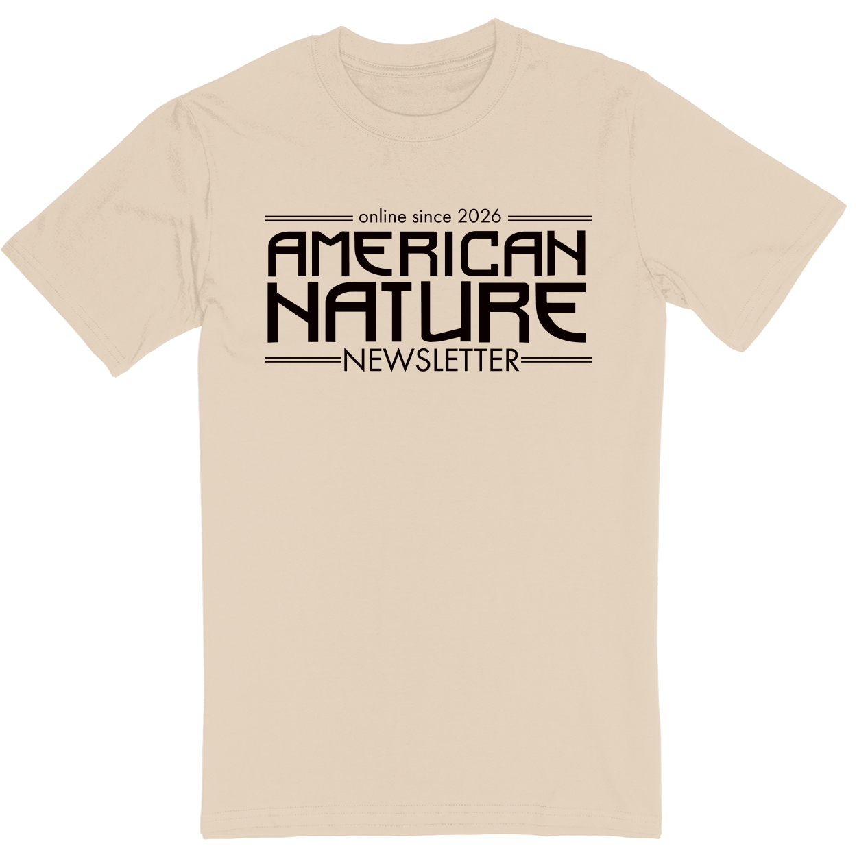 Standard Soft Style Unisex T-Shirt - Sand - front***Sand|||Standard Soft Style Unisex T-Shirt