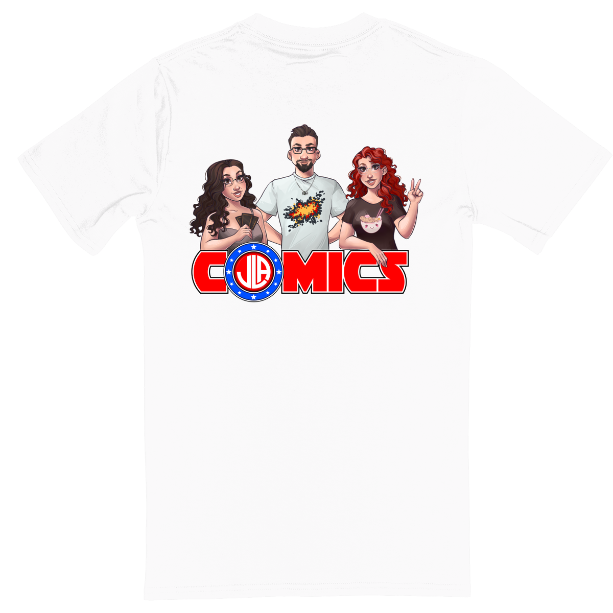 Standard Soft Style Unisex T-Shirt - White - back***White|||Standard Soft Style Unisex T-Shirt