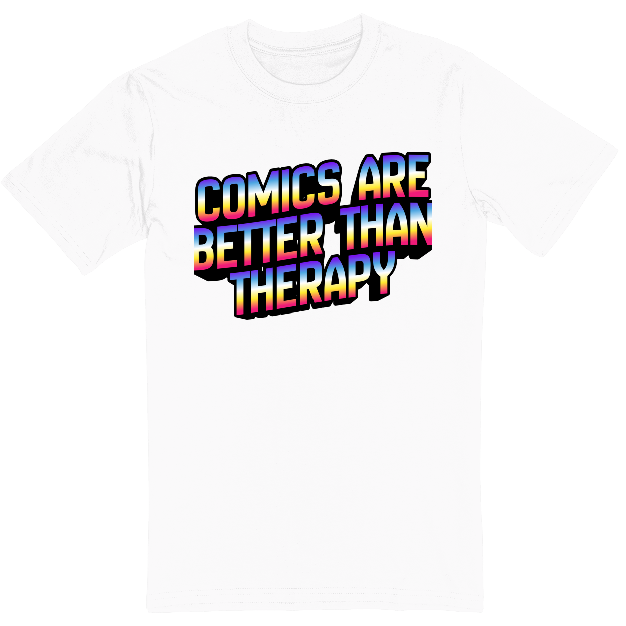 Standard Soft Style Unisex T-Shirt - White - front***White|||Standard Soft Style Unisex T-Shirt